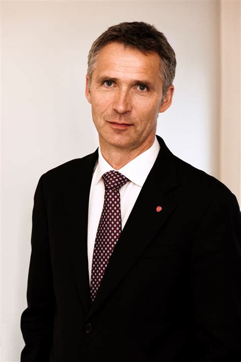 Jens stoltenberg is the prime minister of norway. Bilder
