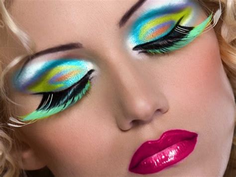 Bright Colors Eye Makeup Styles Dramatic Eye Makeup Crazy Makeup