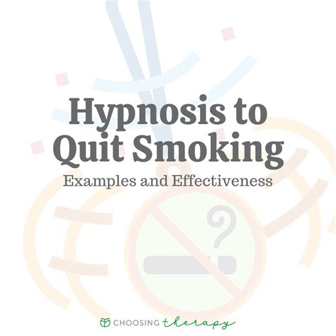 Is Hypnosis An Effective Way To Quit Smoking