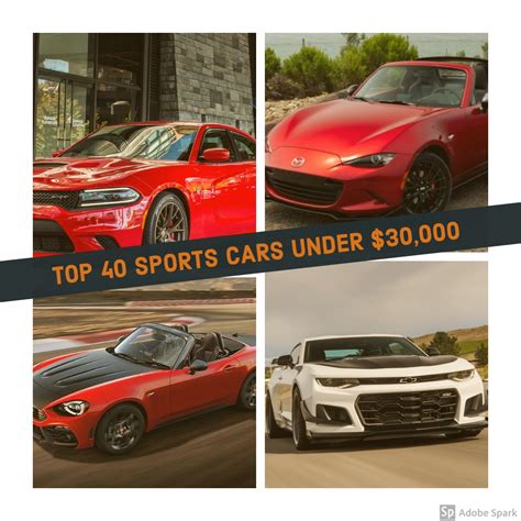 Best Cars Under 30000 Best Sports Cars Under 30k 2019