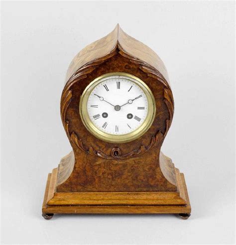 A 19th Century Burr Walnut Cased Mantel Clock The Feb 27 2017