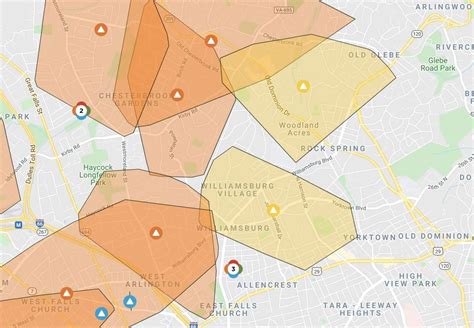 Update Power Outages In Arlington After Strong Storm