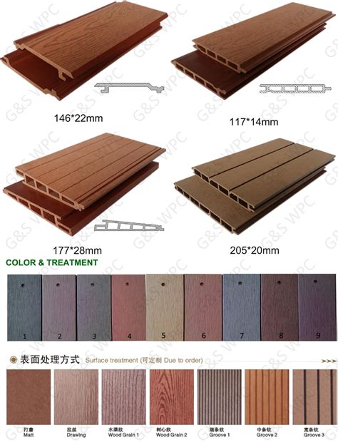 High Quality Outdoor Waterproof Pvc Wood Plastic Exterior