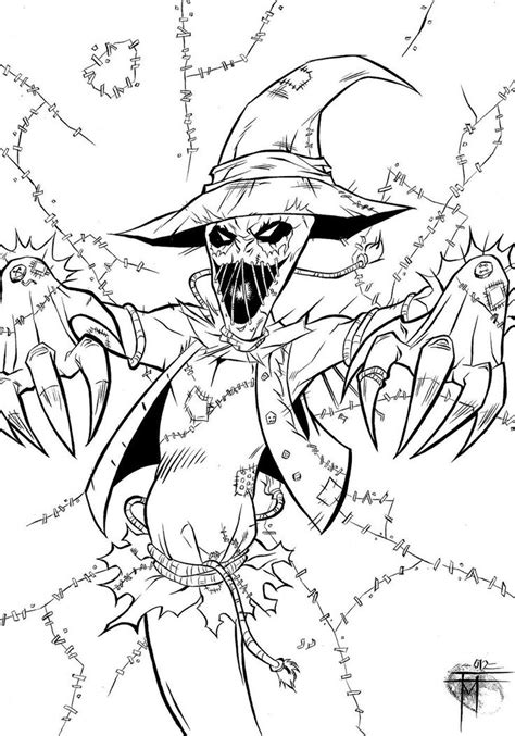 Scarecrow Coloring Pages To Print ~ Buy Sewing Pattern Ideas