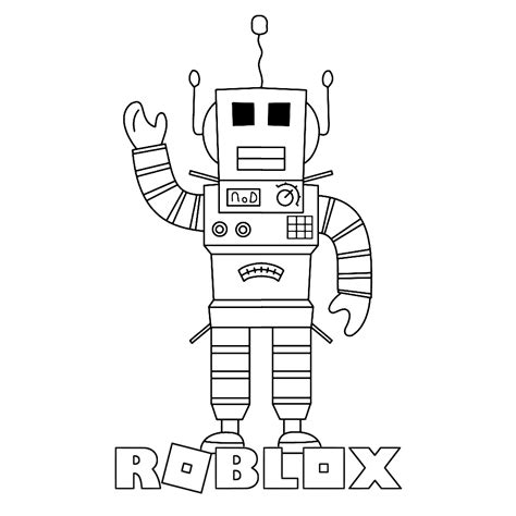 Roblox Coloring Book Online 869 Svg Png Eps Dxf In Zip File Free