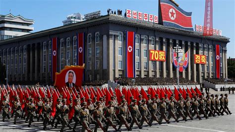 Große Militärparade Nordkorea Feiert 70 Jahrestag Zdfheute