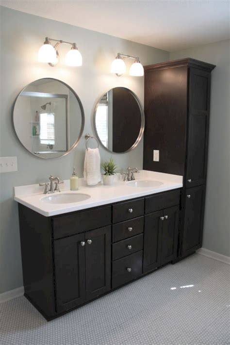 Use a unique approach once youâ€™ve painted the walls with a black paint color, use black fixtures or a black vanity to. Pin by Barbara Chretien on bathroom remodeling in 2020 ...