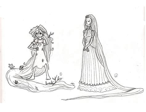 Kate Guthrie Twisted Rapunzel Book Illustration