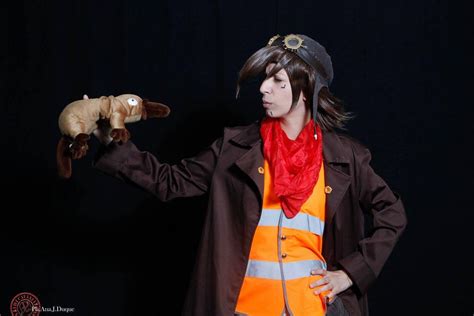 Rufus Cosplay And Platypus From Deponia By Mery54 On Deviantart