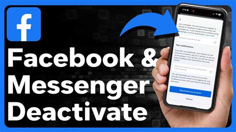 How To Deactivate Facebook And Messenger Account Youtube