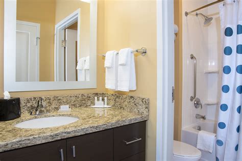 Towneplace Suites Champaign Urbanacampustown Guest Bathroom Beautiful