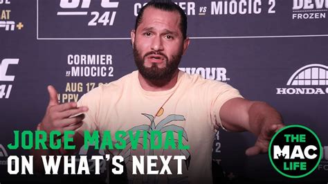 Jorge Masvidal Says The Options On The Menu Are Delicious Regarding