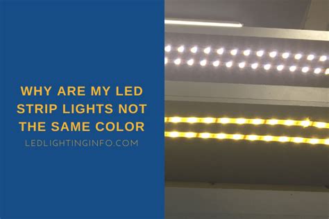 How To Fix Led Lights That Wont Change Color