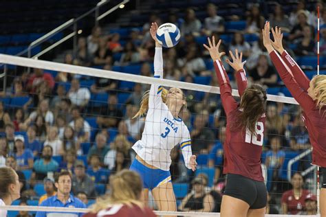 Ucla Womens Volleyball Strong All Around Against