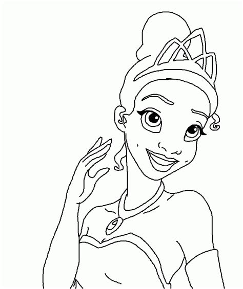 I can't imagine anything less than superstardom for tiana parker @tianaparkr. Disney Princess Tiana Coloring Pages - Coloring Home