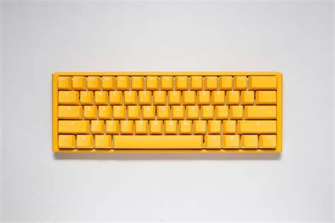 Ducky One 3 Mini Yellow 60 Keyboard