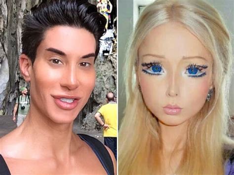 Human Barbie Vs Human Ken Valeria Lukyanova Dissed By Justin Jedlica
