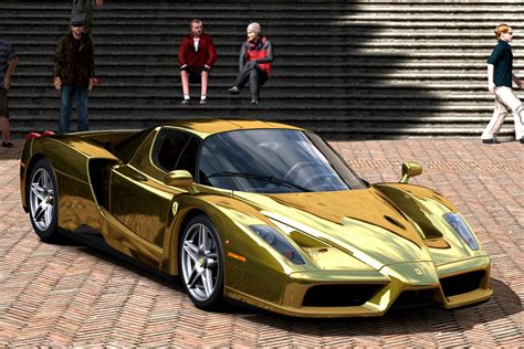 Ferrari Enzo Gold Chrome Gran Turismo 5 Adai Chang Flickr