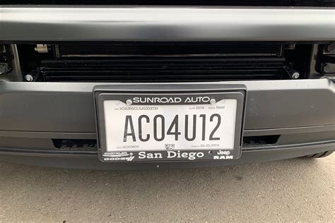 California Finally Has Temporary License Plates Autotrader