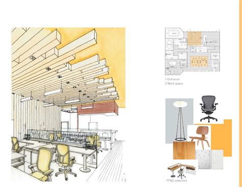 Interior Design Portfolio Sketches Dekorasi Rumah