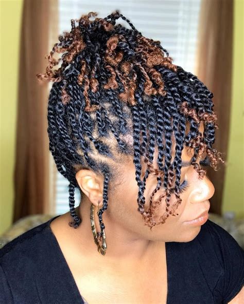 The milkmaid braid style is our favorite amongst all hairstyles. 4 years natural Mini two stran twists Updo on natural hair ...