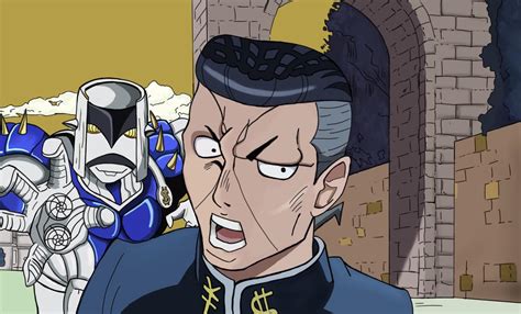 Fanart Okuyasu Nijimura And Za Hando Rstardustcrusaders