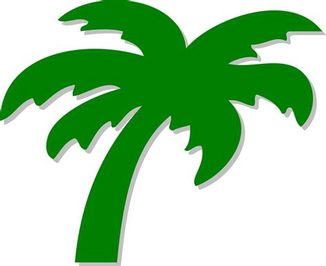 Palm Tree Art Tropical Palm Trees Clip Art Clip Art Palm Tree 2 Clipartix