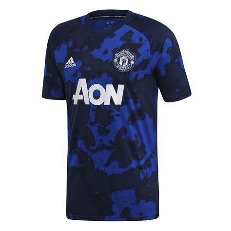Welcome to the official manchester. Adidas Manchester United Home Mens Pre-Match Jersey 2019 ...