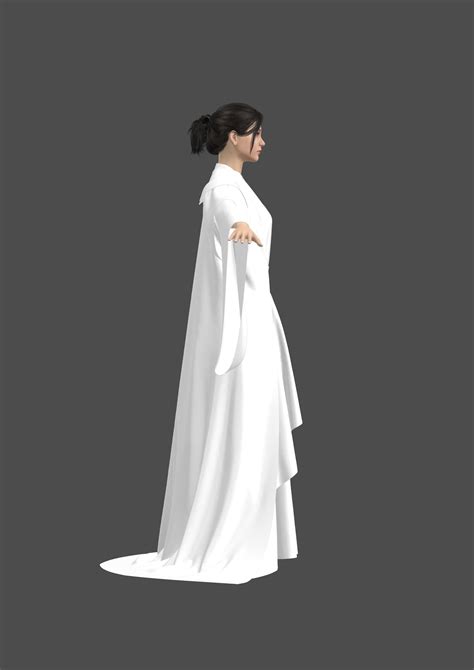 traditional chinese clothing 3d model cgtrader