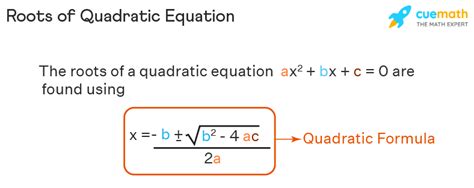 Roots Of Quadratic Equation Formula How To Find Examples 2023