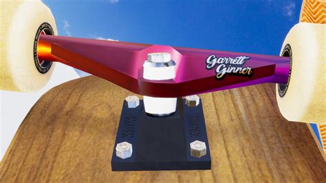 Skater Xl Krux Garrett Ginner Krome V 10 Gear Real Brand Trucks Mod