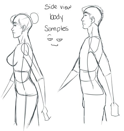 Tutorial Side View Body By Val4s San On Deviantart