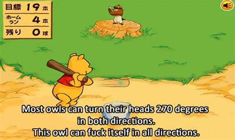 Owl Winnie The Poohs Home Run Derby Know Your Meme