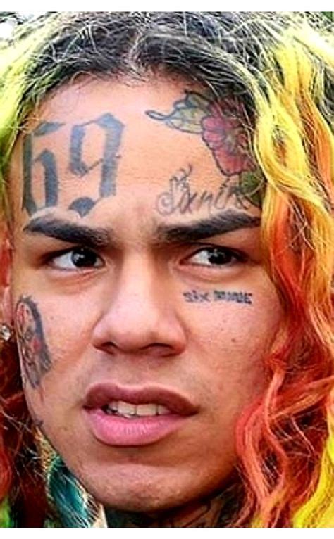 Pin By Nancy Griffith On Rapper Tekashi 6ix9ine Portrait Tattoo