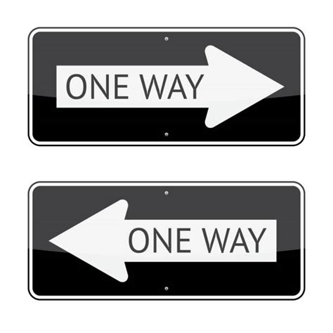 One Way Illustrations Royalty Free Vector Graphics And Clip Art Istock