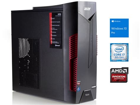 Acer Nitro 50 Gaming Desktop Intel 6 Core I7 8700 Upto 46ghz 64gb