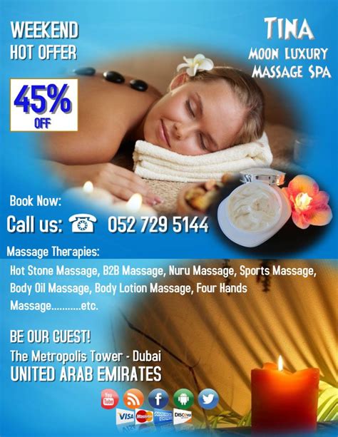 Tina Moon Luxury Massage Spa Massage Dubai Spa Massage Hot Stone