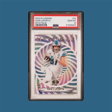 Sam LaPorta 2023 Illusions 31 Mystique Price Guide Sports Card Investor