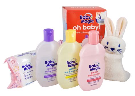 Baby Magic Oh Baby T Set Gentle Lotion And Hair And Body Wash