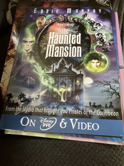 The Haunted Mansion Video Store Vhs Original Film Poster Movie Aprox