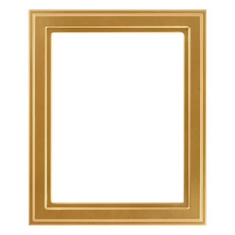 Rectangle Frame In Gold Spray Finish Simple Gold Picture Frames