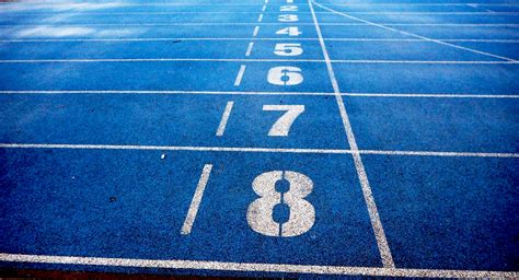 Blue Athletic Field · Free Stock Photo