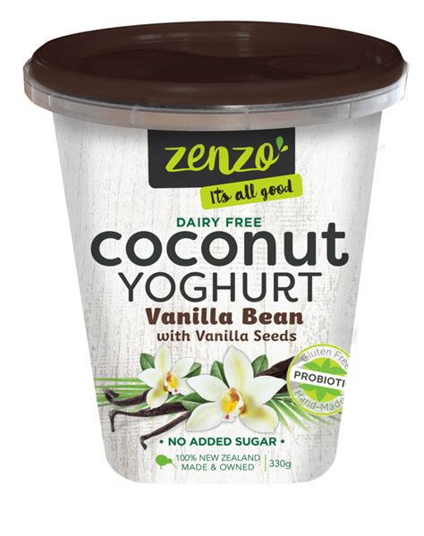 Zenzo Tonzu Coconut Yoghurt Vanilla Bean G