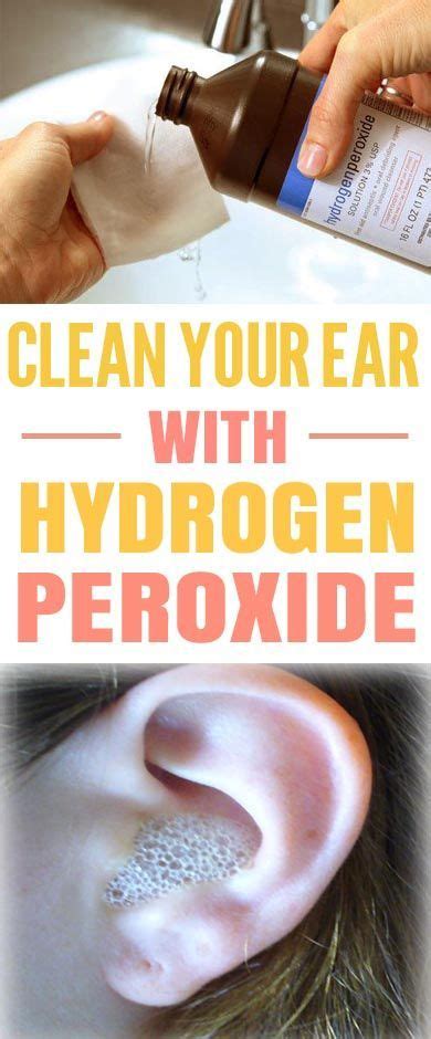 Cleaning Ears With Hydrogen Peroxide Pikolbasket