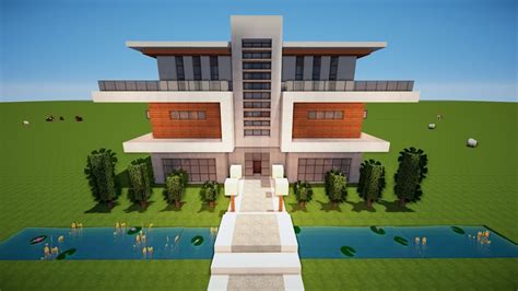 Weitere ideen zu architektur, haus, landhäuser grundriss. MINECRAFT großes MODERNES HAUS bauen TUTORIAL [HAUS 110 ...