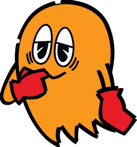 Pac Man Clyde Png Transparents Stickpng