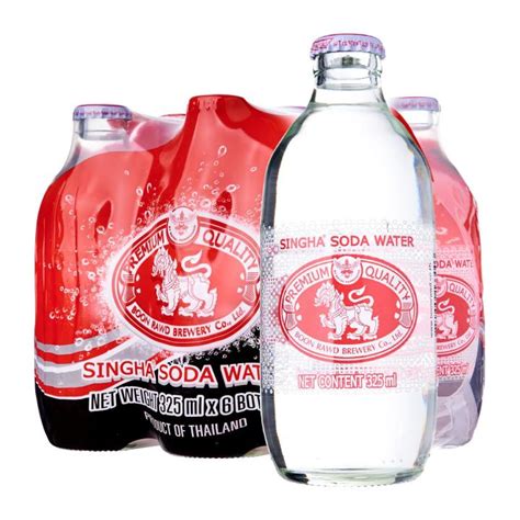 Singha Soda Water 6 Pack 6 X 325ml Lazada Singapore
