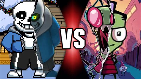 Sans Vs Zim Undertale Vs Invader Zim I Had A Dream About This R