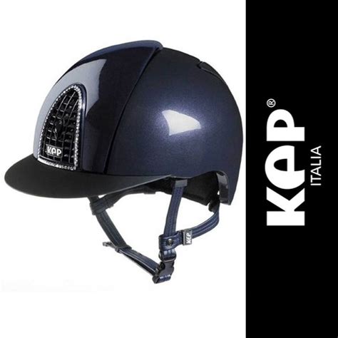 Kep Cromo S Hat Blue With Swarovski Crystals The Kep Cromo S Safety