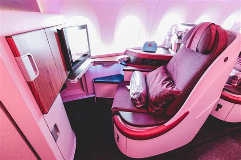 Qatar Airways Business Class Cabin